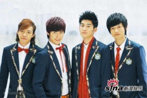 main characters of China's version of Meteor Garden